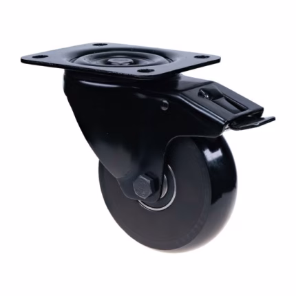 C.Adolph – Ruota orientabile con freno 125 mm 3003-F/125-45 BA