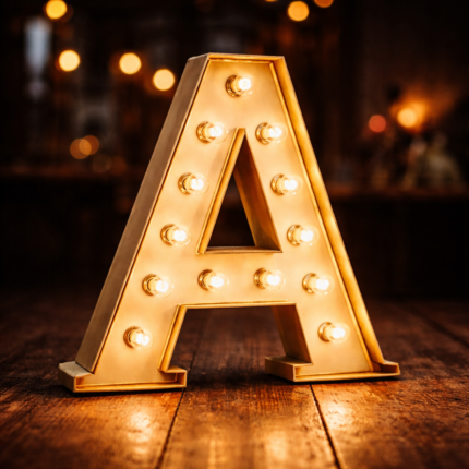 Lettere 3D Giganti