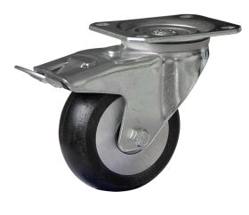 230-9130-2638.jpg C.Adolph – Ruota orientabile 100 mm 3002-KF/100-40 bombata – h 128 mm - immagine 1