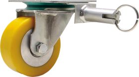 230-9131-0840_1.jpg C.Adolph – Ruota orientabile 50 mm cod. 230-9131-0840 piatta – h 82 mm - immagine 1