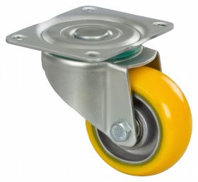 230-9150-2421_1.jpg C.Adolph – Ruota orientabile 100 mm 3000-AG/100-40 bombata – h 125 mm (cod. 230-9150-2421) - immagine 1