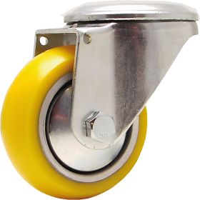 230-9150-2470.jpg C.Adolph – Ruota orientabile 100 mm 3000-AG-R/100-40 bombata – h 125 mm - immagine 1