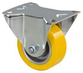 230-9151-2411_1.jpg C.Adolph – Ruota fissa 100 mm 3000-BG/100-40 piatta – h 125 mm (cod. 230-9151-2411) - immagine 1