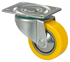 230-9151-4420.jpg C.Adolph – Ruota orientabile 125 mm 3000-SG/125-50 piatta – h 173 mm - immagine 1