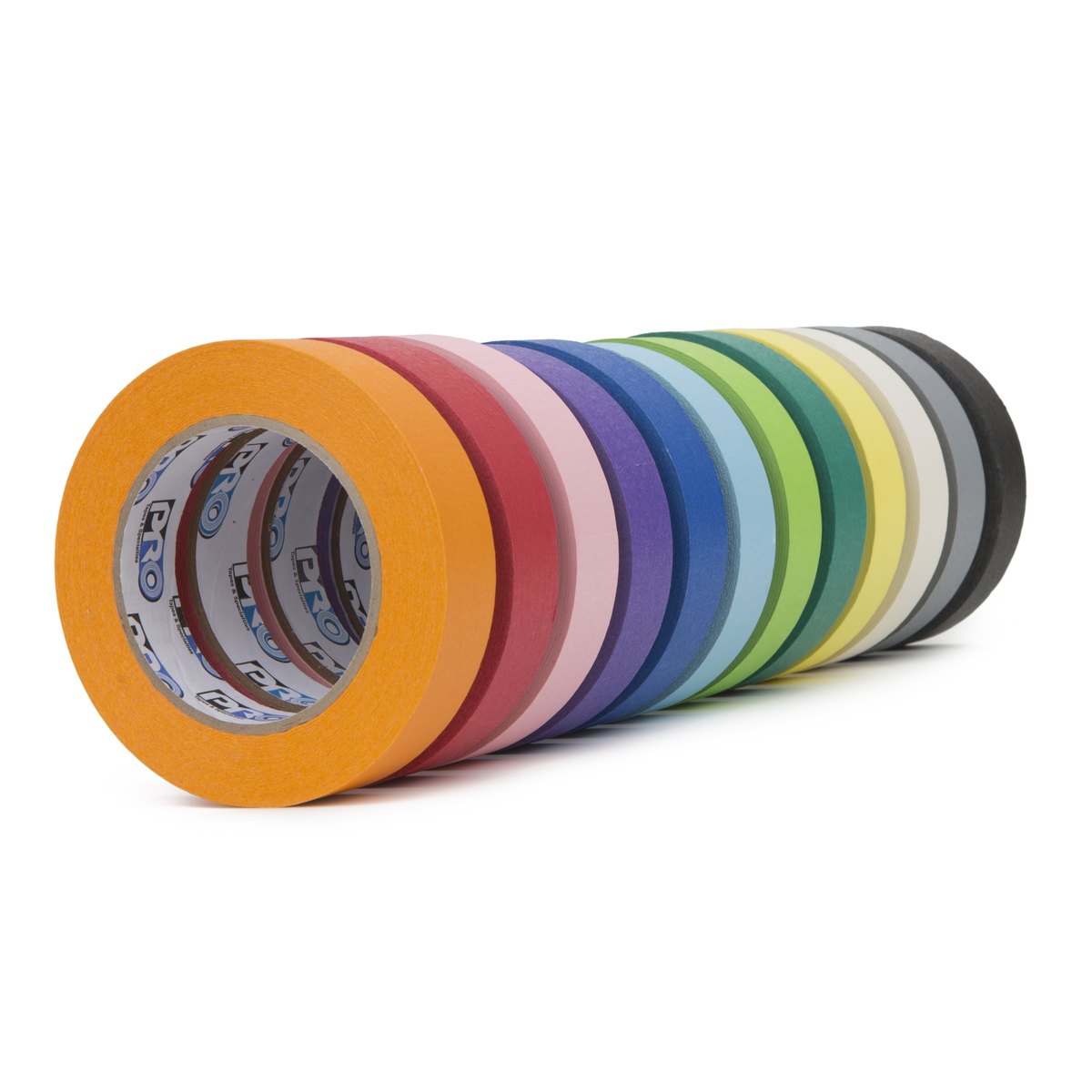 Nastro in carta crespata ProTapes Pro46 gamma completa Rotolo di nastro adesivo in carta crespata ProTapes Pro46 colore gamma completa