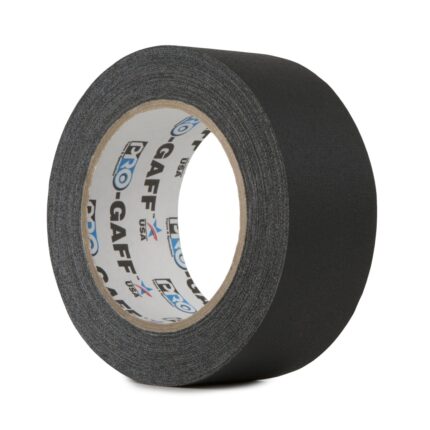 Rotolo di nastro gaffer professionale ProTapes ProGaff colore nero